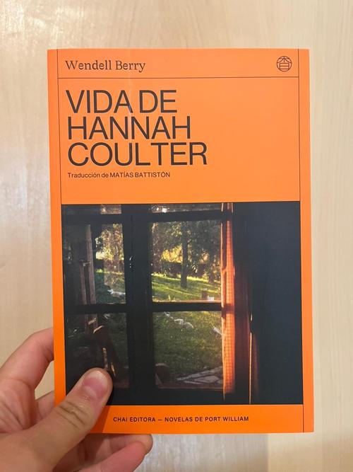 Cover Vida de Hannah Coulter
